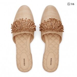 Birdies Songbird Raffia Mules size 10